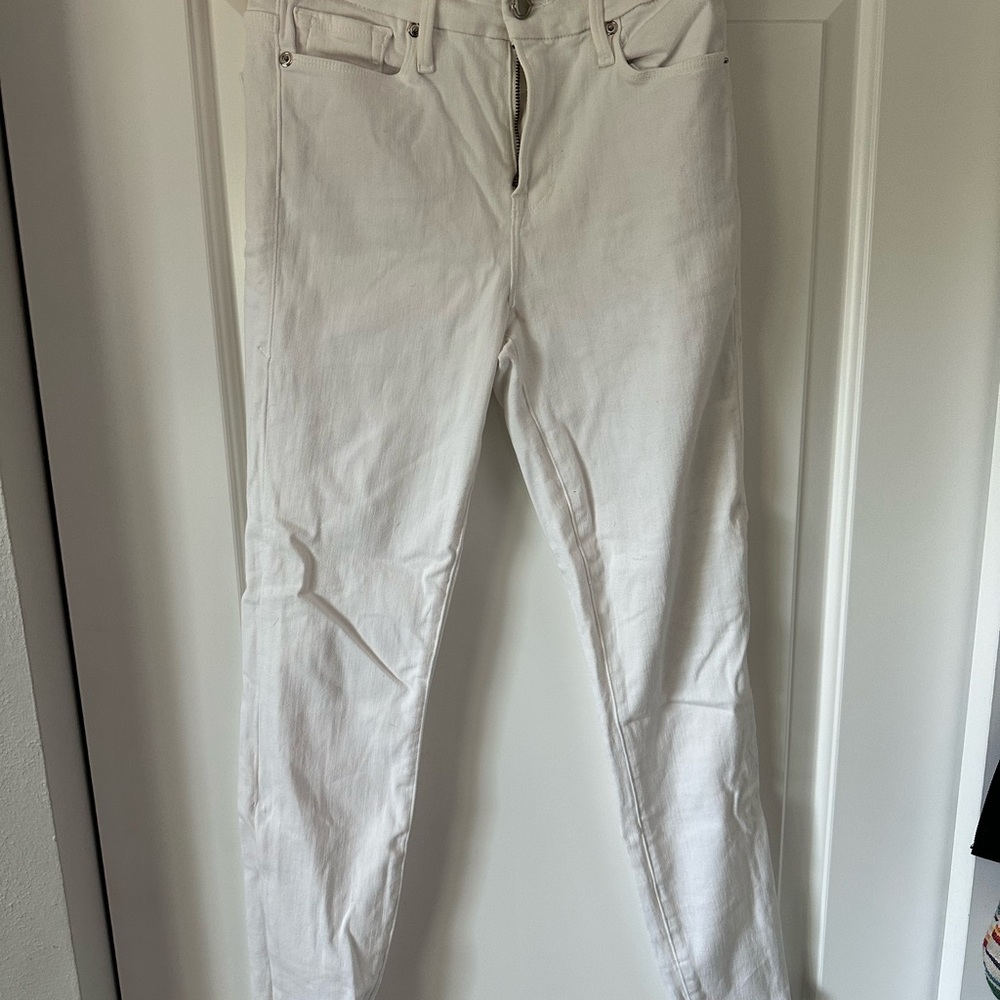 Good American White Jeans